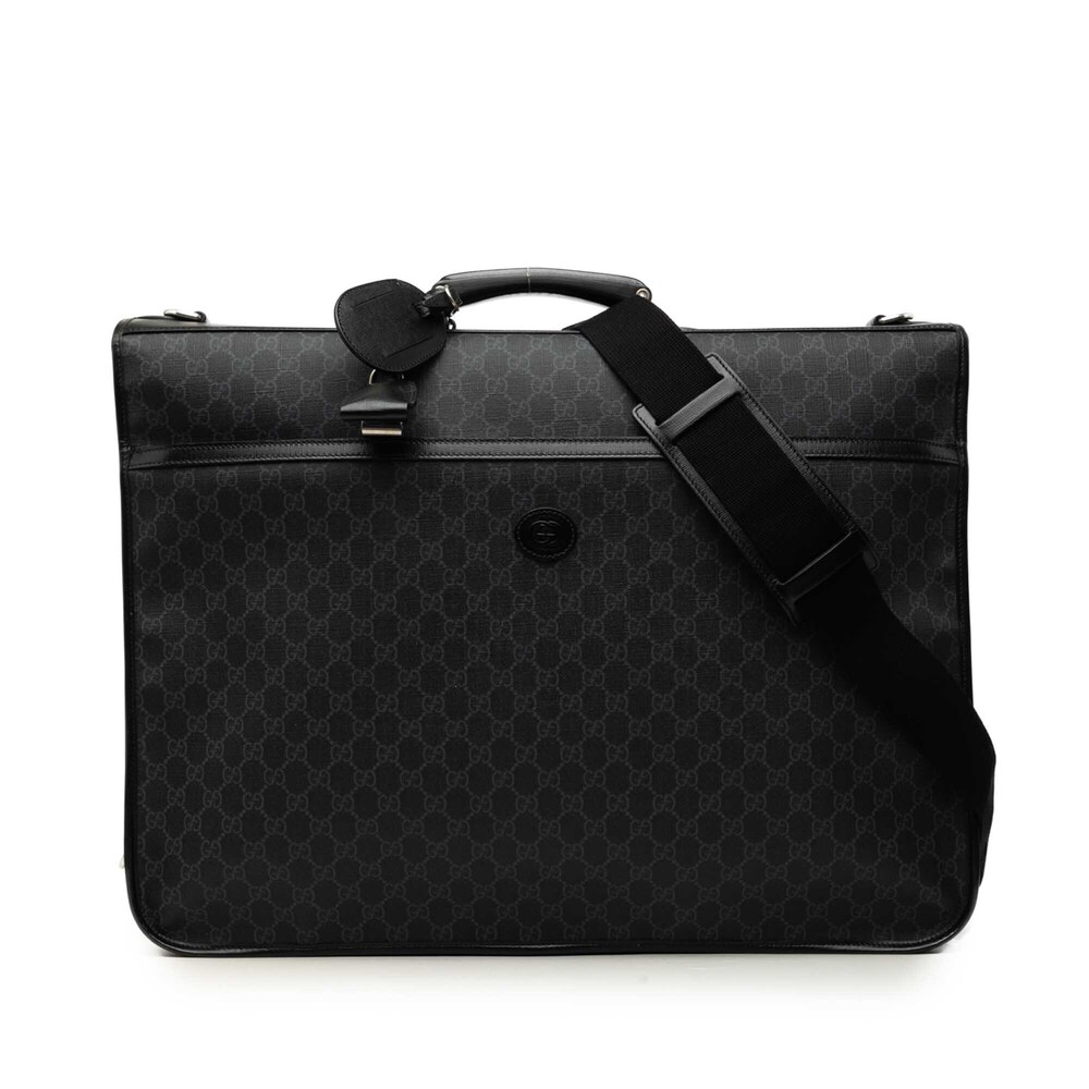 Pre-Loved Gucci GG Supreme Retro Interlocking G Garment Bag